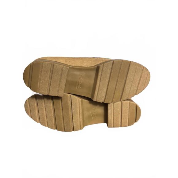 LifeStride Suede Shoes Women's 9 Tan Loafers Comfort EUC - Picture 6 of 7